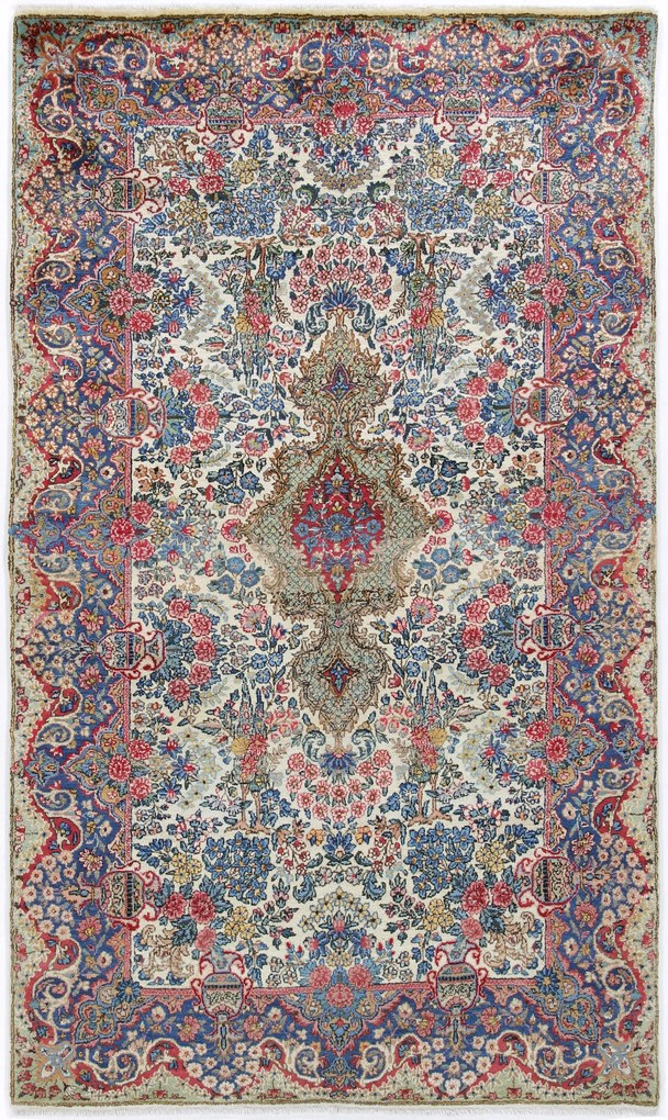 Kerman Tappeto persiano 130 x 210 (Iran) Annodato A Mano