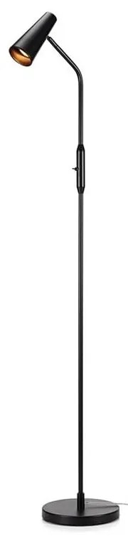 Lampada da terra nera, altezza 145 cm Crest - Markslöjd