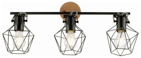 Leuchten Direkt 15673-78 - Luce Spot JARO 3xE27/60W/230V