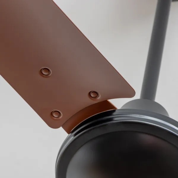 ZEVENTI - Ventilatore a soffitto TOFINO marrone