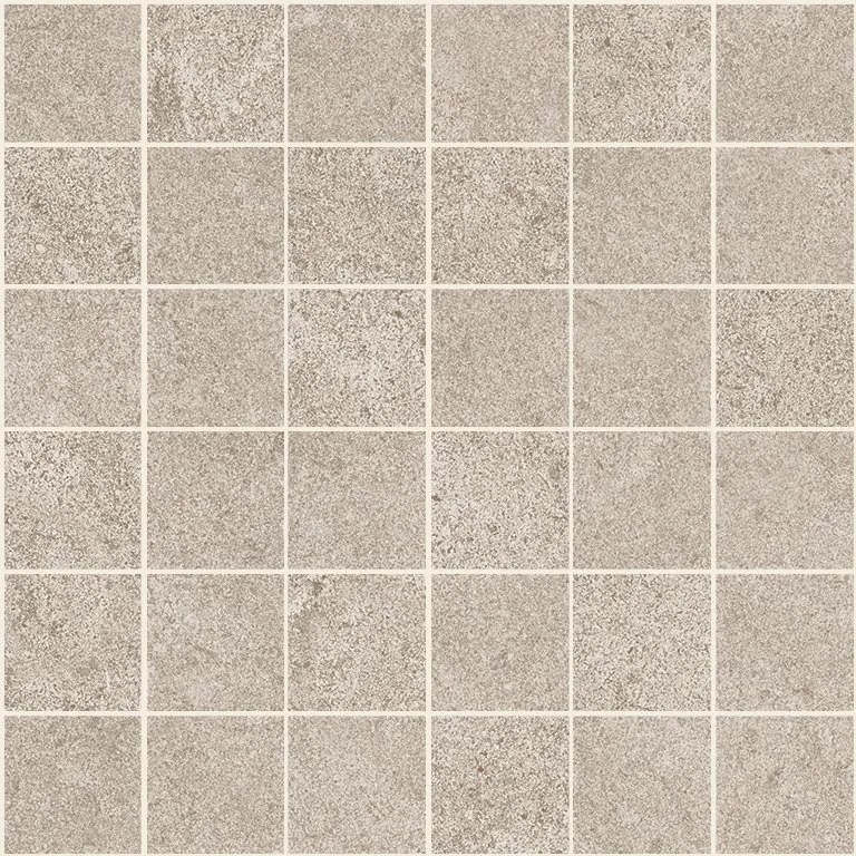 Mosaico 30x30 Effetto Pietra Gres Porcellanato Rettificato Greige Ceramica Sant Agostino Highstone CSAMHSGR30