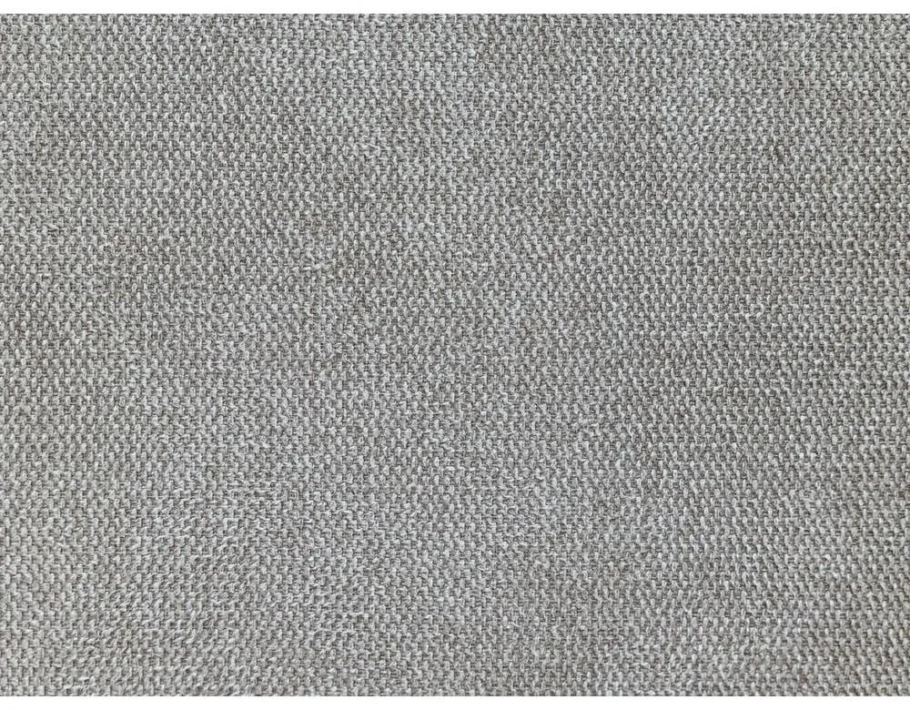 Letto matrimoniale imbottito grigio chiaro con vano contenitore con griglia 160x200 cm Blandine - Bobochic Paris