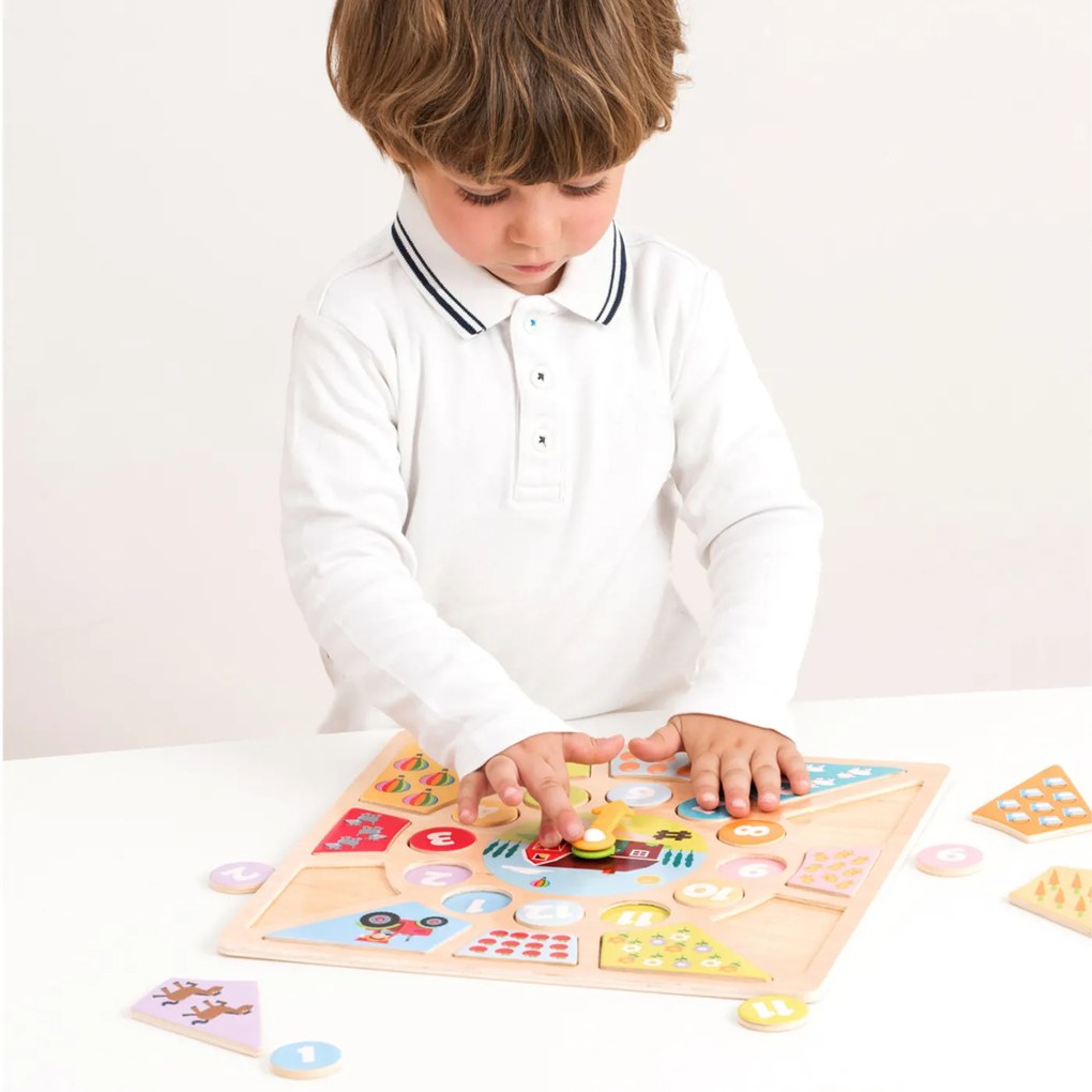 Orologio + puzzle 2in1