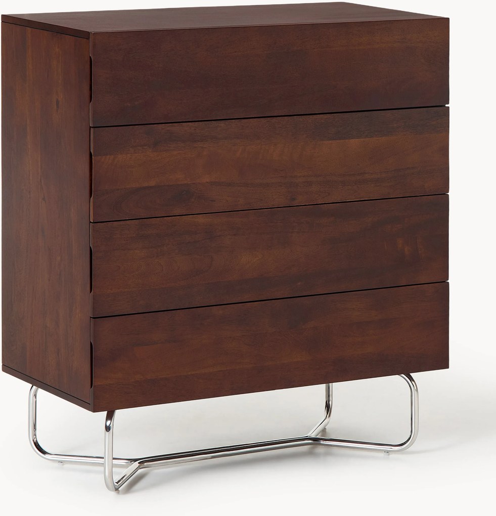 Cassettiera in legno di mango Soren