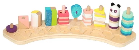 Vilac - Impara a contare Sotto lo stesso tetto