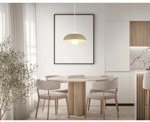 Globo 15755SA - Lampada a sospensione su cavo LOWE 1xE27/60W/230V