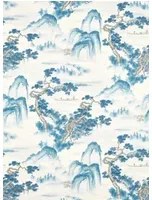 Zoffany Tapete Floating Mountains - Indigo