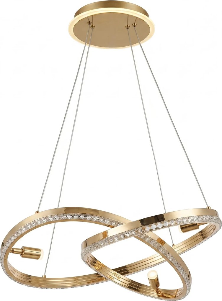 LAMPADA A SOSPENSIONE DA SOFFITTO LED G158-CP GOLD