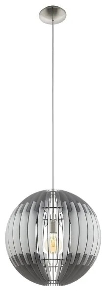 Eglo 96747 - Lampada a sospensione OLMERO 1xE27/60W/230V