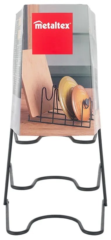 Piedistallo nero Lava Lido - Metaltex