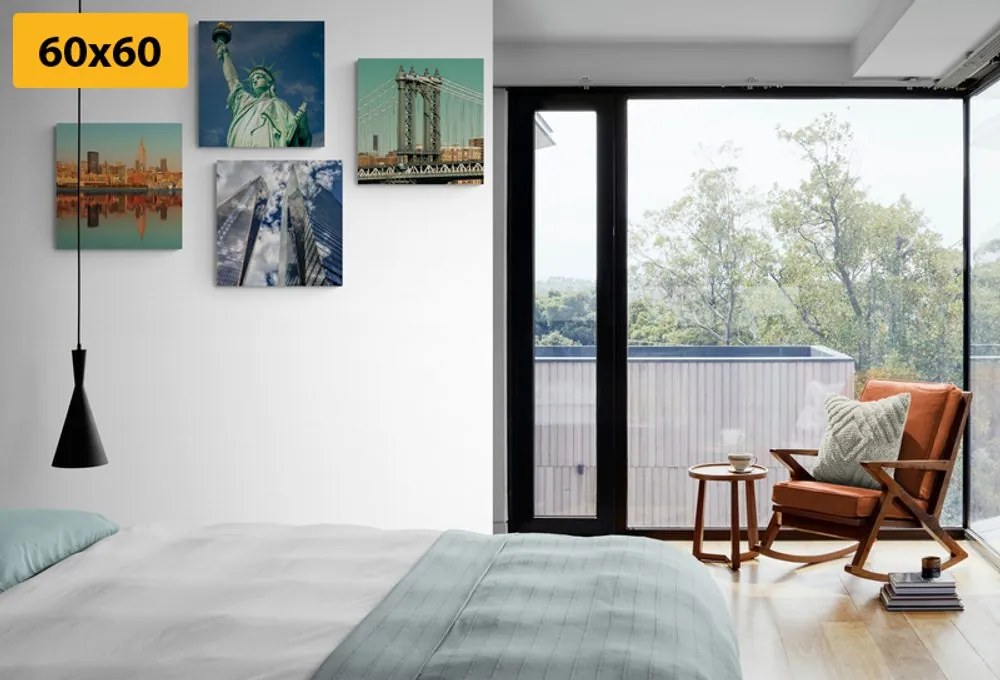 Set di quadri – Bellezze della città di New York