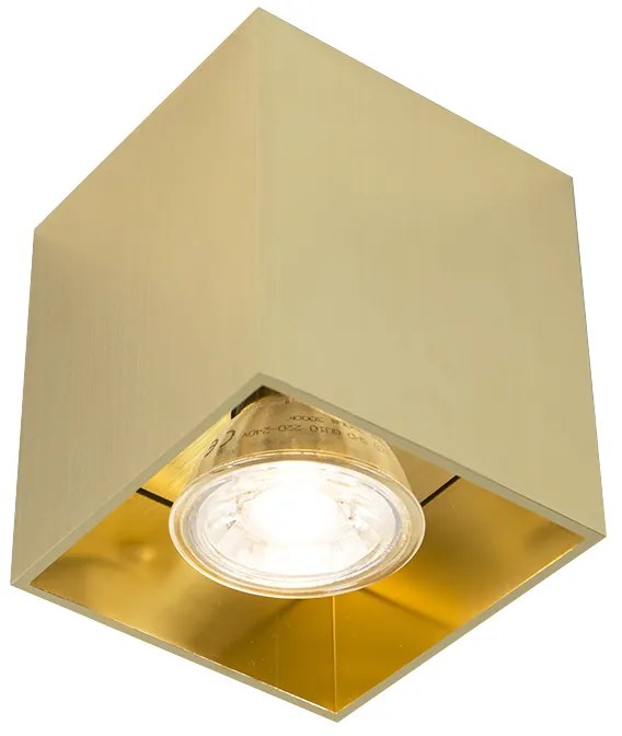 Faretto moderno oro - Qubo 1