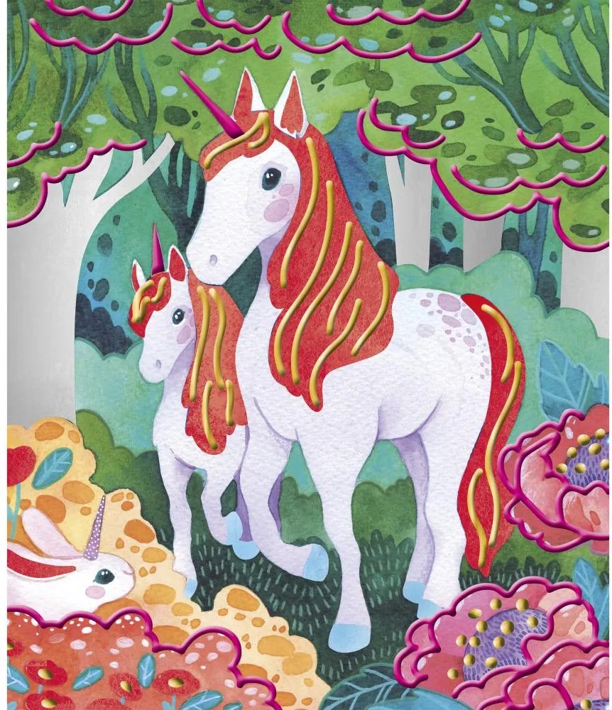 Atelier per bambini maxi - 3D pittura - Unicorni