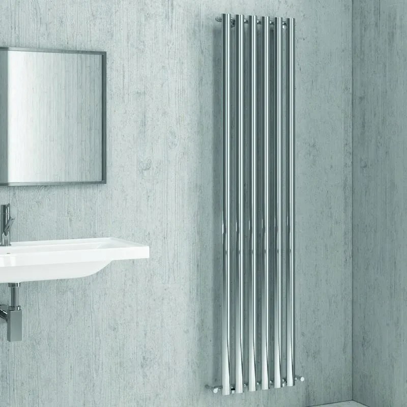 Kamalu - radiatore termoarredo 420x1800mm con 6 tubi verticali modello kam-369
