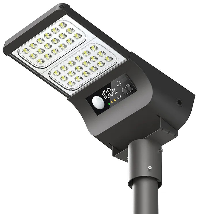 Lampione Solare 6000 Lumen con Telecomando "LMS-56"