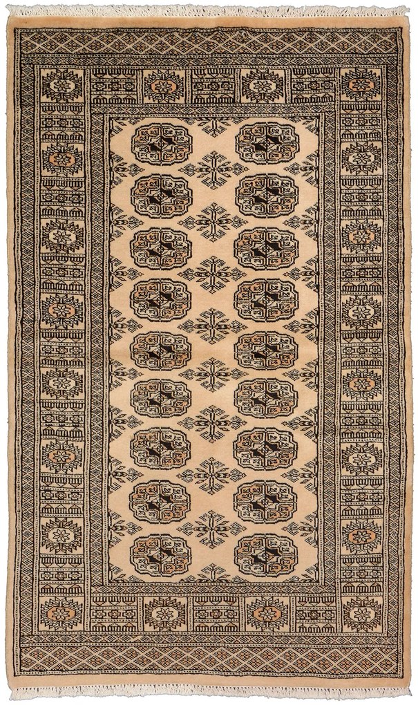 Bokhara Tappeto orientale 160x90 Beige (Pakistan) Annodato A Mano