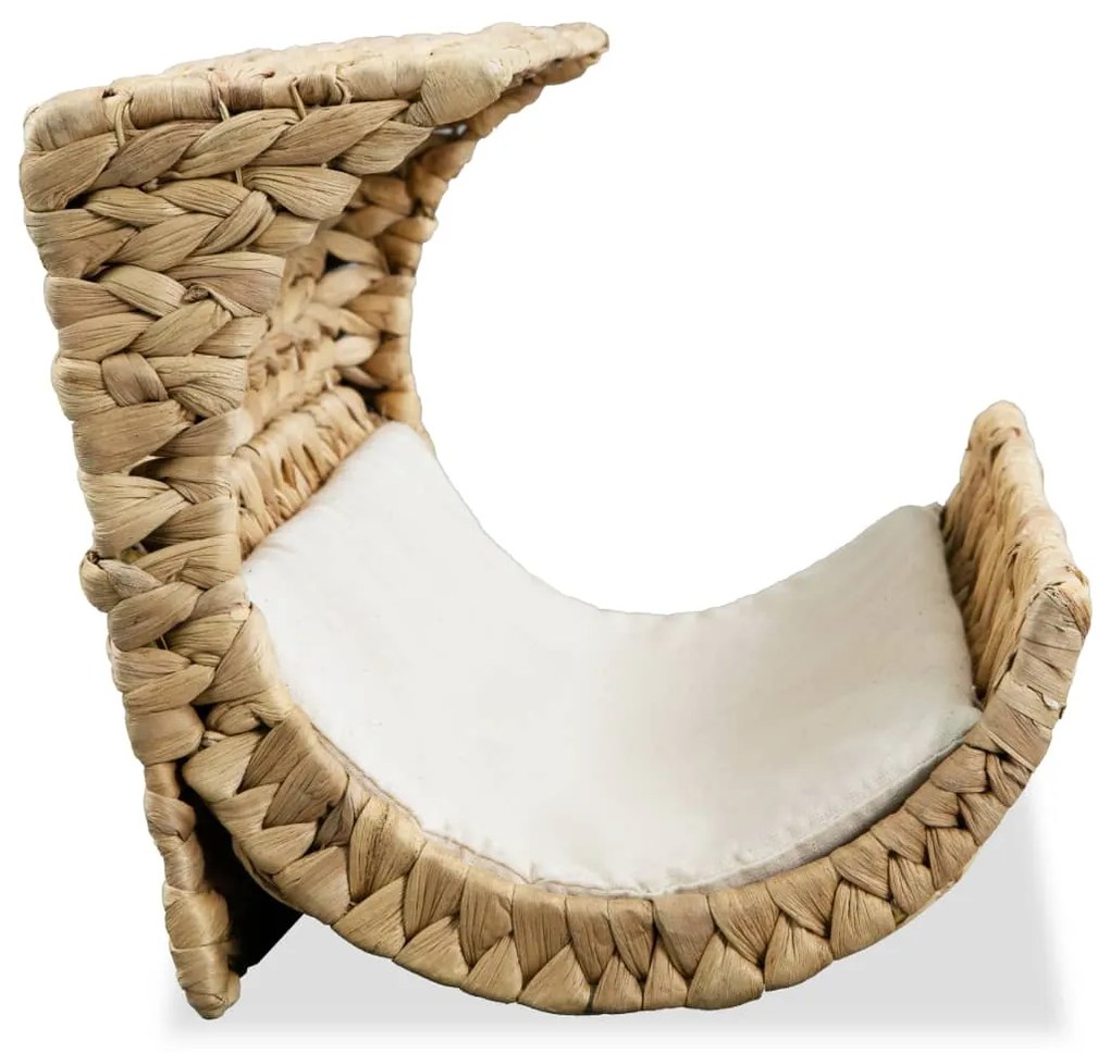 Cuccia per gatti con cuscino giacinto d'acqua 35x18x18 cm