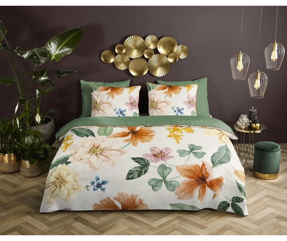 Biancheria da letto matrimoniale in cotone biologico, 200 x 200 cm Organic - Descanso