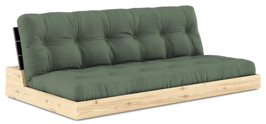Divano letto verde 196 cm Base - Karup Design