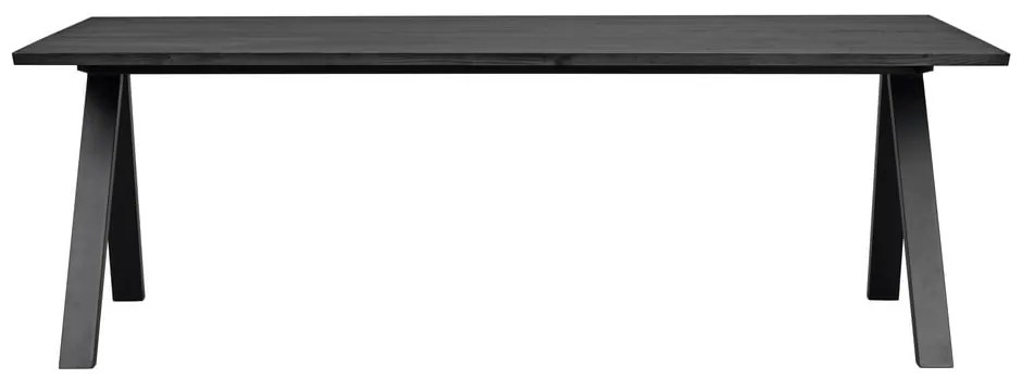 Tavolo da pranzo pieghevole con piano in rovere 220x100 cm Carradale - Rowico