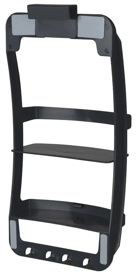 Mensola da bagno da appendere/senza foratura nera in plastica Universal – Wenko