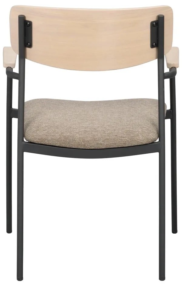 Sedie da pranzo in colore beige-naturale in set da 2 Maymont - Rowico