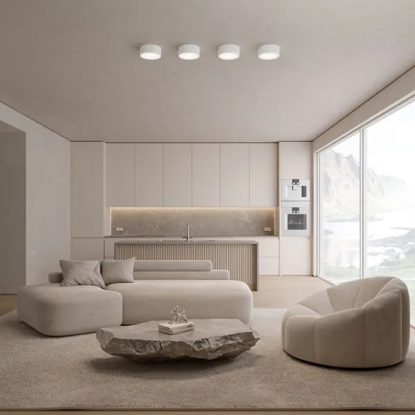 Brilagi - Lampada da soffitto per bagno LED RGBW dimmerabile CLARE 1xE27/9W/230V IP54 Wi-Fi bianca