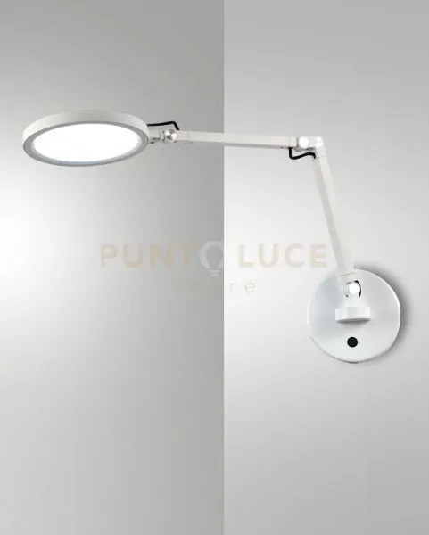 Regina applique bianco a led cct 3000k - 4000k - 5000k - 6000k- 9w ...
