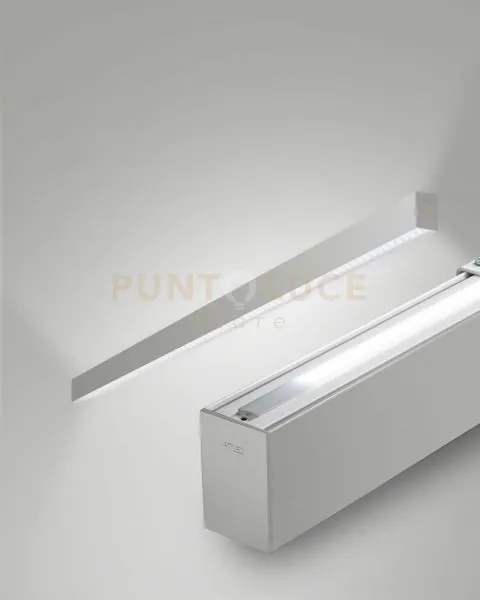 Millet profilo da parete doppia emissione alluminio prismatic dimme...