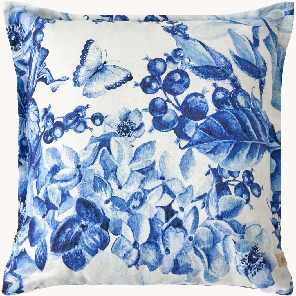 Cuscino quadrato arredo 45x45 cm, blu royal