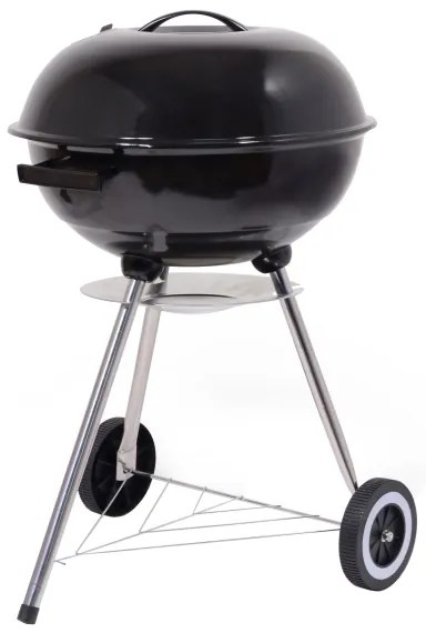 Griglia a carbone portatile nera