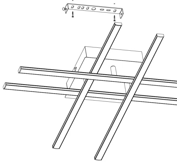 Eglo 95568 - Plafoniera LED LASANA 1 LED/24W/230V