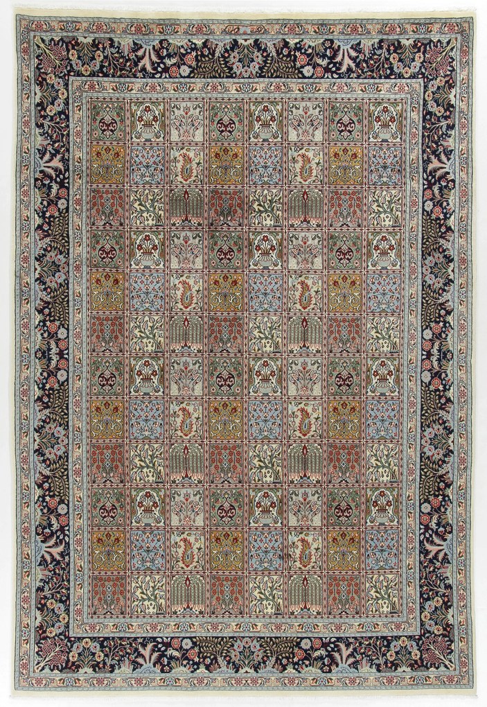 Moud Tappeto persiano 200x300 (Iran) Annodato A Mano