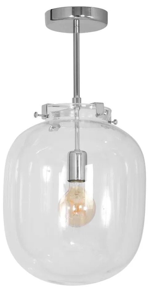 Lampadario a sospensione con supporto rigido BACO 1xE27/60W/230V