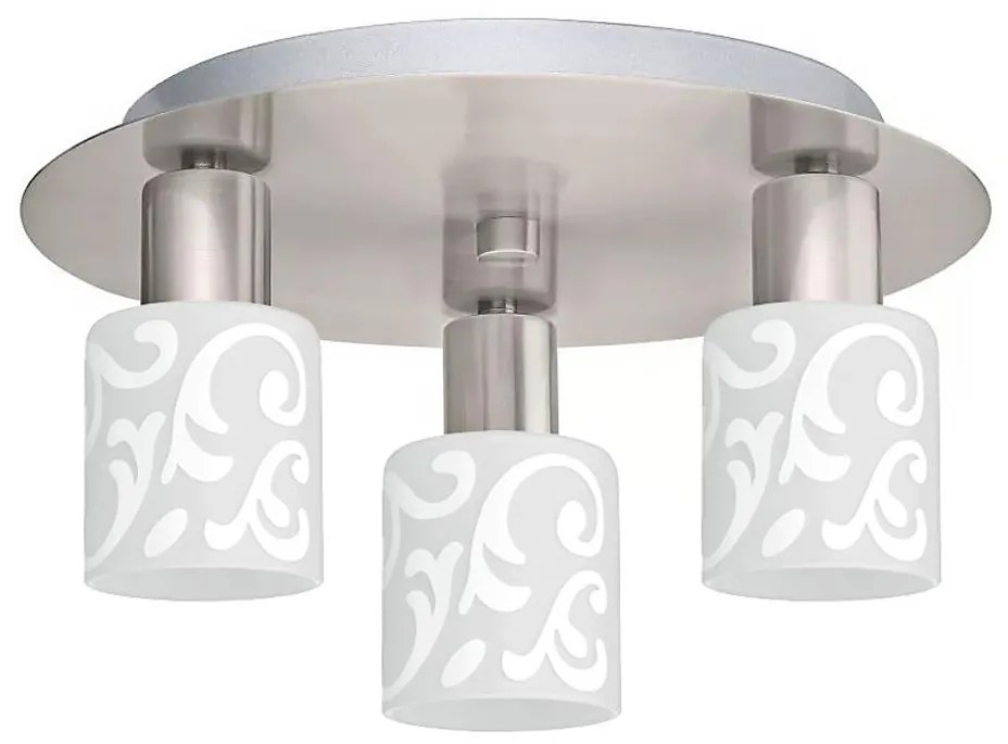 Eglo - Plafoniera LED MY CHOICE 3xE14/4W/230V cromo/bianco