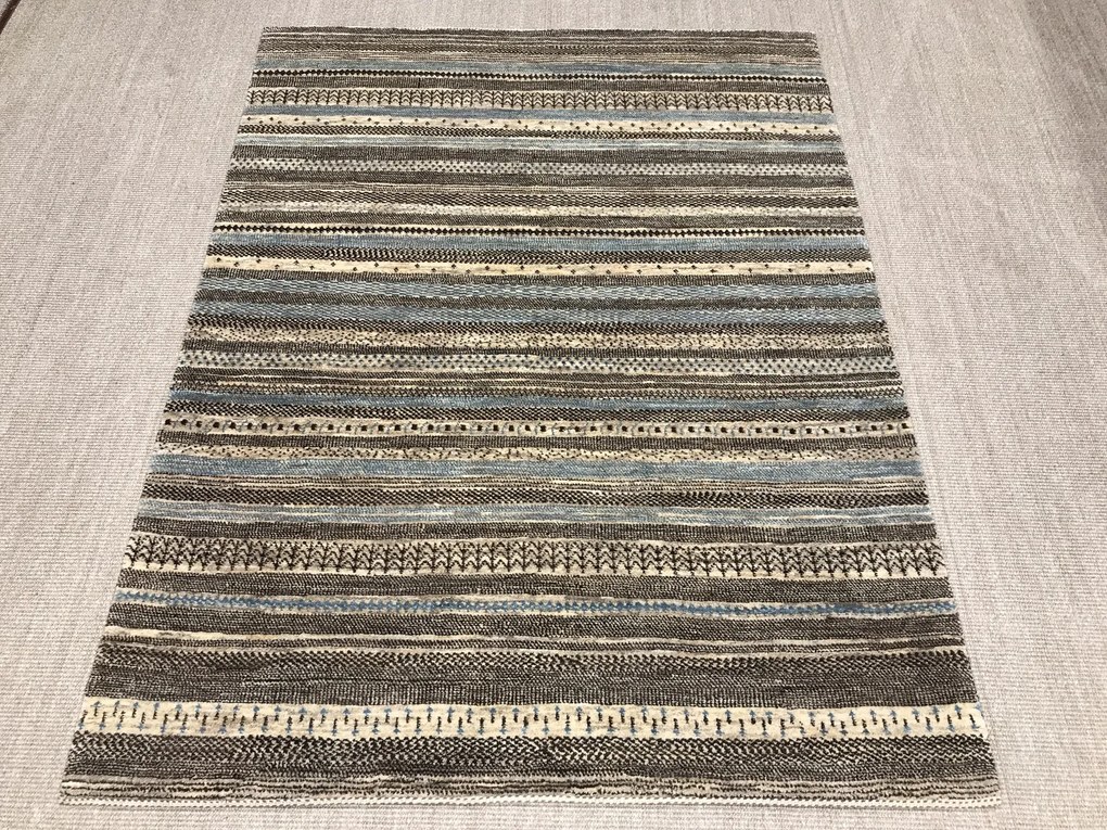 Loribaft Tappeto 150 x 190 Beige (Iran) Annodato A Mano
