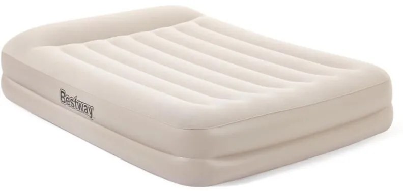BESTWAY Materasso matrimoniale gonfiabile airbed tritech 203x152x42 cm, beige