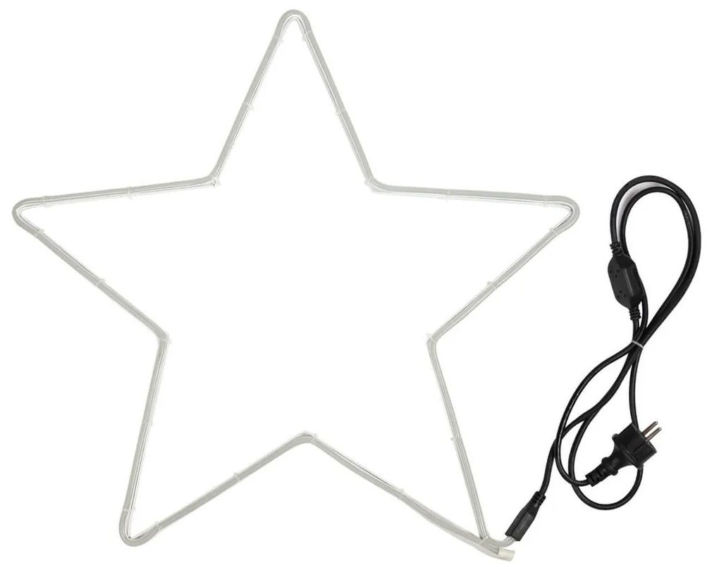 Stella Natalizia LED Neon Flex 58x54cm IP44 Colore Bianco Caldo 2700 - 3000 °K