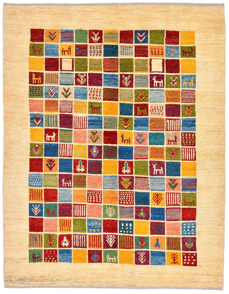 Loribaft Tappeto 160 x 200 (Iran) Annodato A Mano