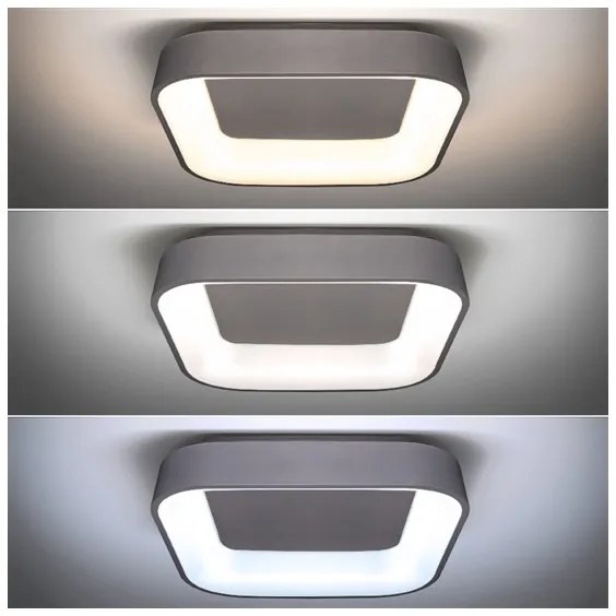 Solight WO769-G - Plafoniera LED dimmerabile TREVISO LED/48W/230V + Telecomando