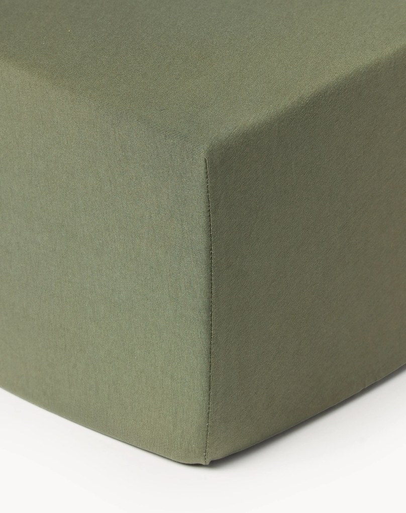 Lenzuolo con angoli boxspring in jersey Thany