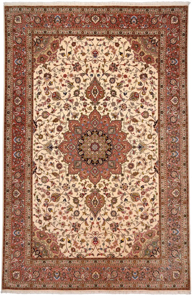 Tabriz Tappeto 200 x 310 (Iran) Annodato A Mano