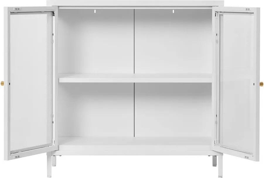 Vetrina in metallo bianco 80x80 cm Dalby - House Nordic