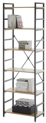 Scaffale MEDDIE in rovere