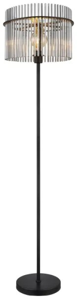 Globo 15698S - Lampada con piedistallo GORLEY 1xE27/60W/230V nero