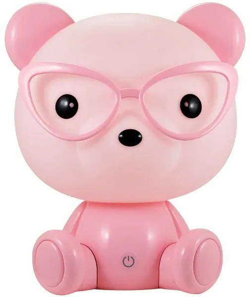 Lampada LED notturna per bambini dimmerabile LED/2,5W orso rosa