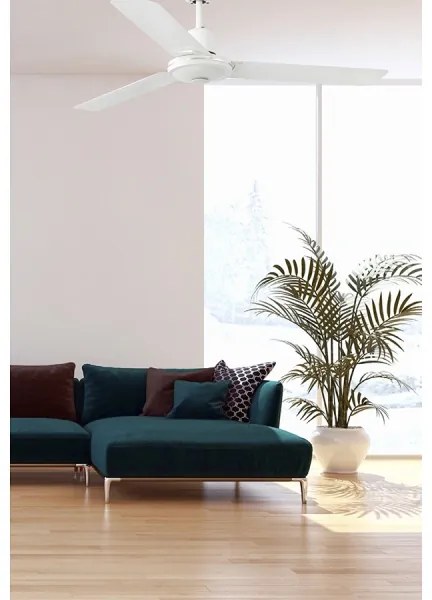 FARO 33005 - Ventilatore da soffitto ECO INDUS bianco