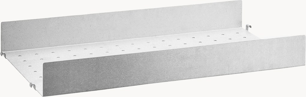 Ripiano in metallo String System, larg. 58 x prof. 30 cm