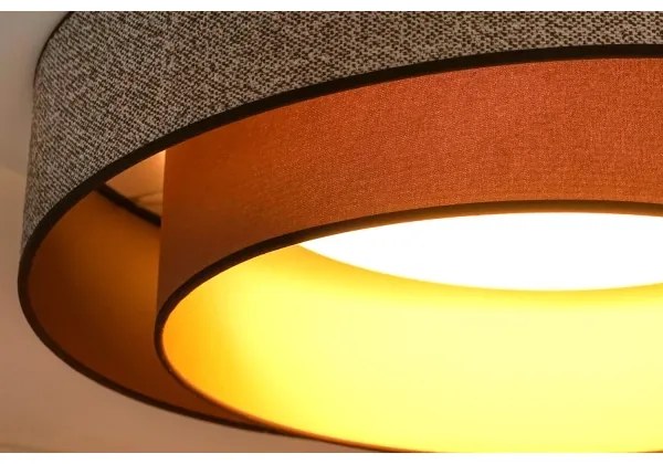 Brilagi - Luce LED dimmerabile VEGAS SHINE LED/24W/230V diametro 60 cm marrone + +TC