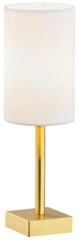 Argon 8030 - Lampada da tavolo ABRUZZO 1xE14/7W/230V ottone/bianco